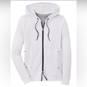 Peter Millar Maven Performance Full Zip Hoodie‎ With  Super Bowl Logo